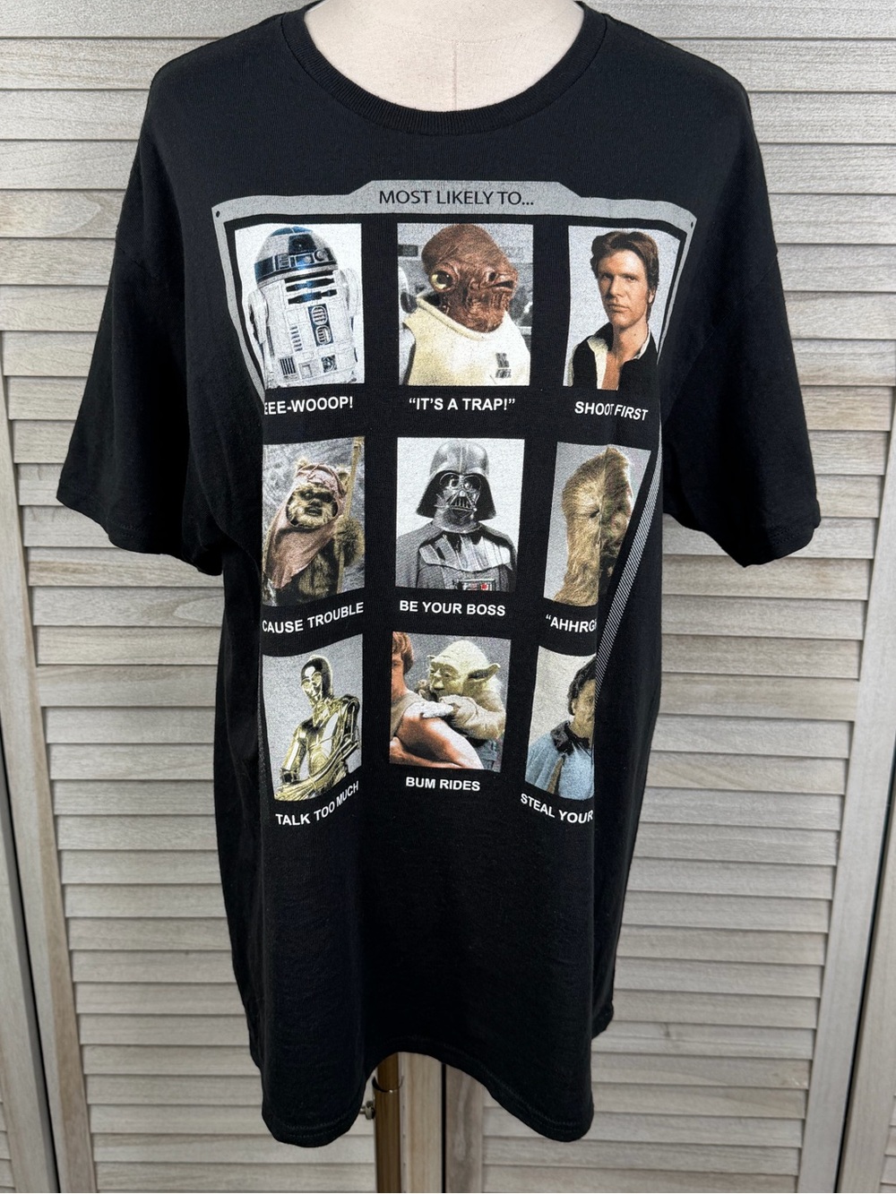 STAR WARS (Fifth Sun) "Most Likely To" Men's T-Shirt-XL